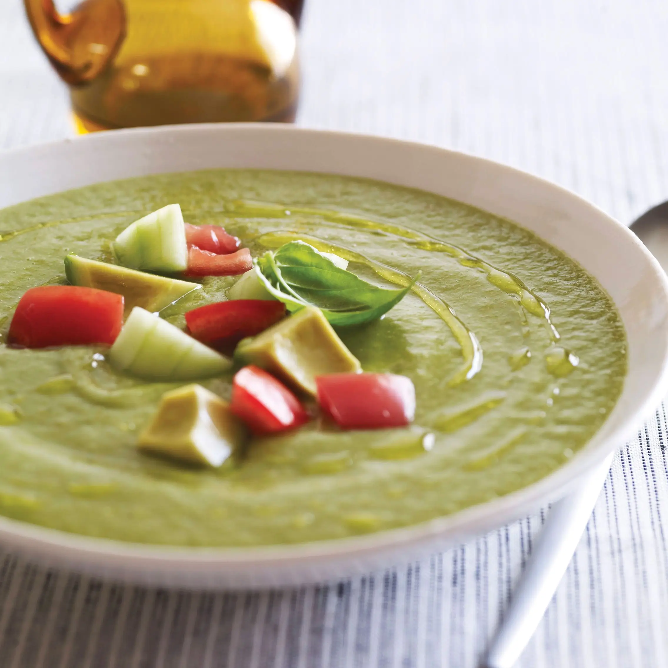 Gazpacho verde cremoso