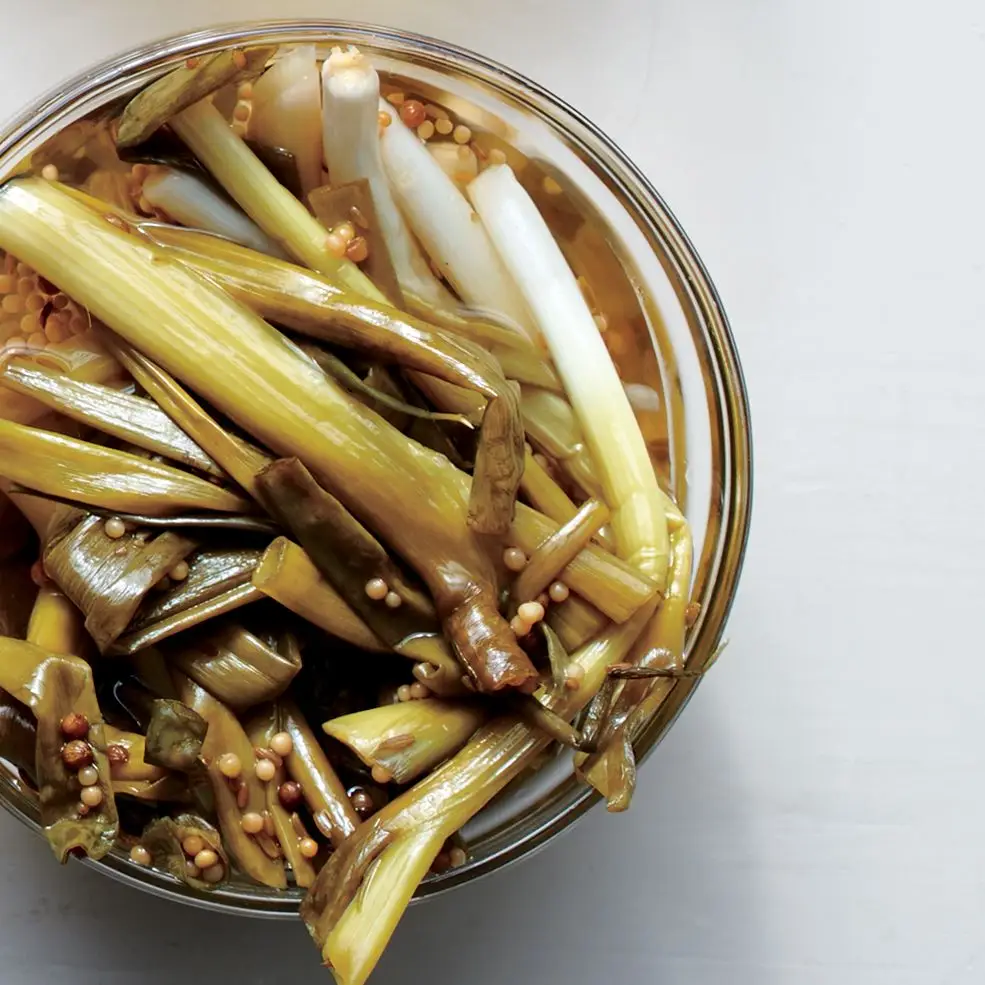 Cebolinha em conserva