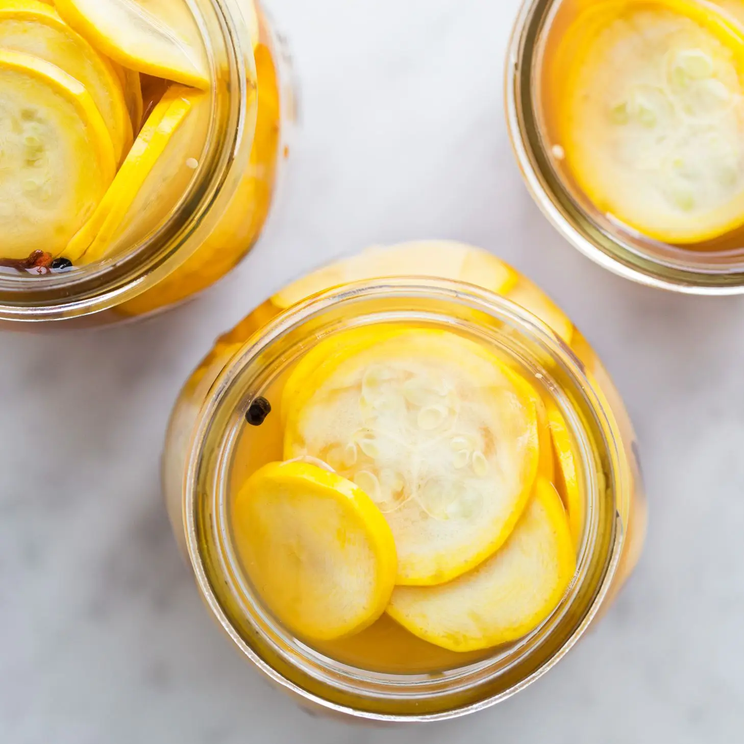 Picles doces e azedos