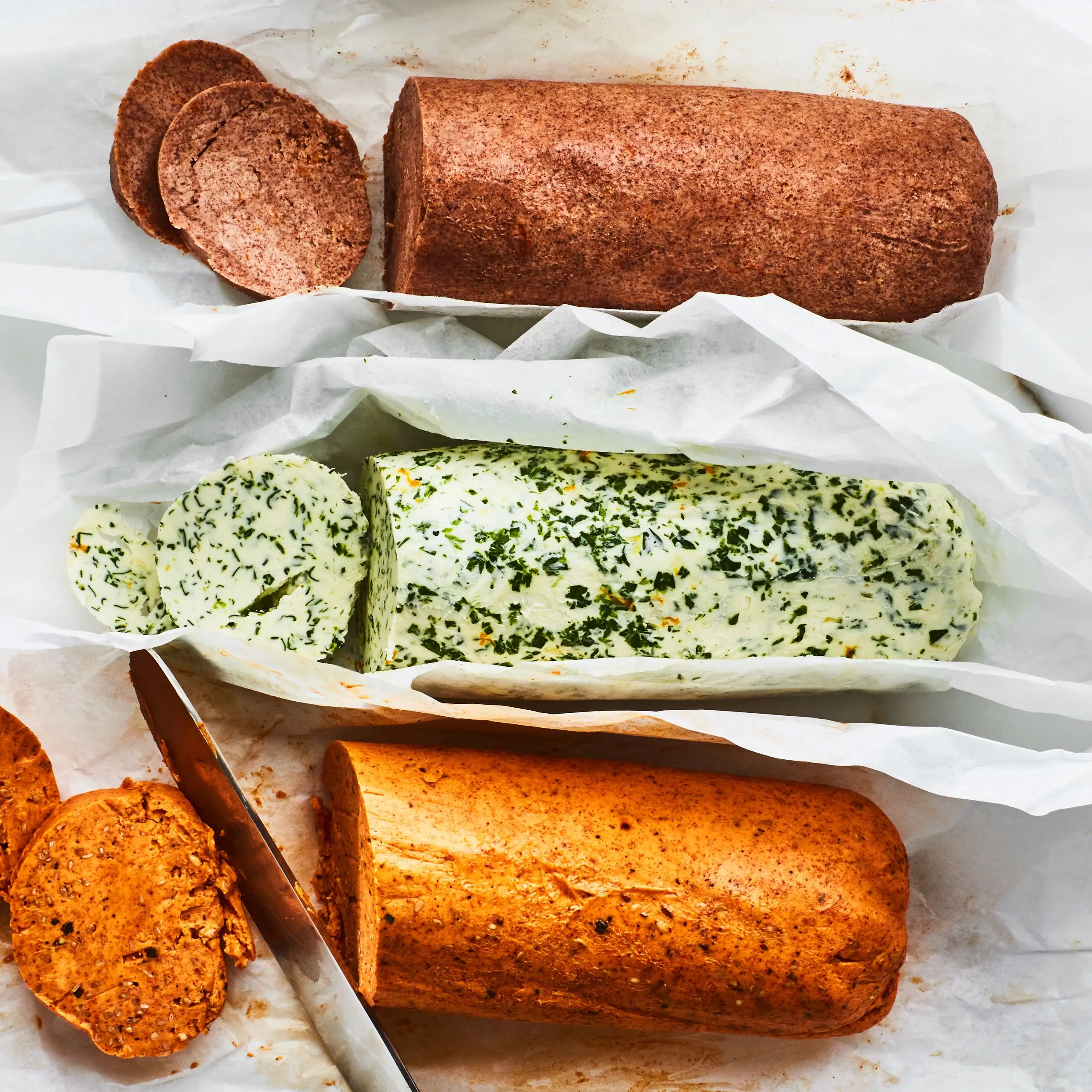 Manteiga do processador de alimentos