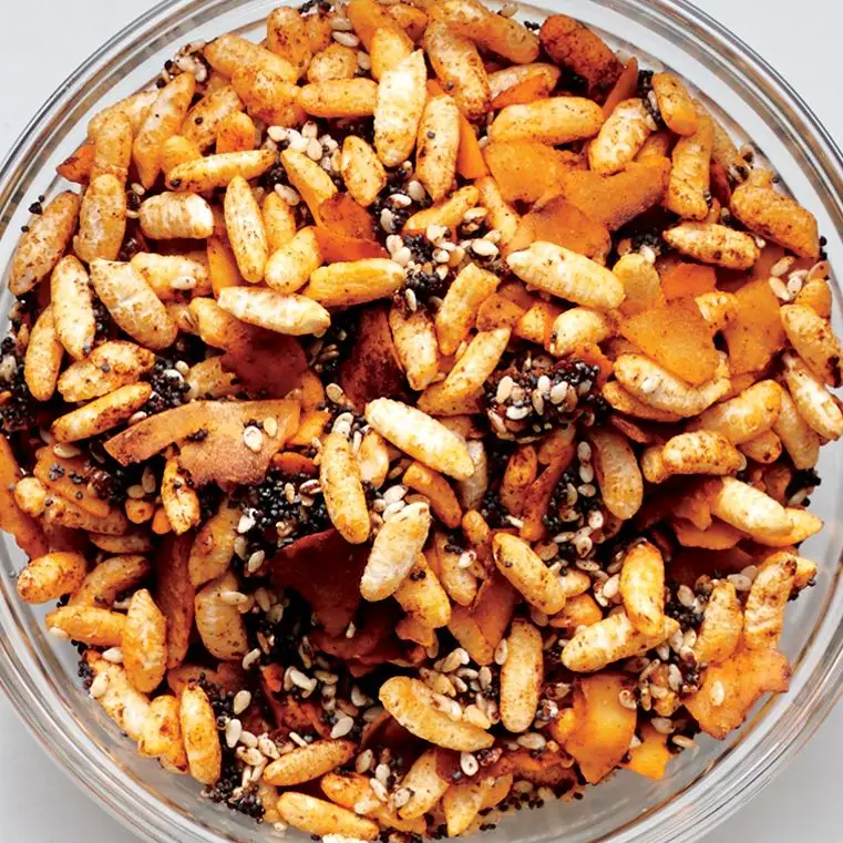 Arroz inchado e crise de coco