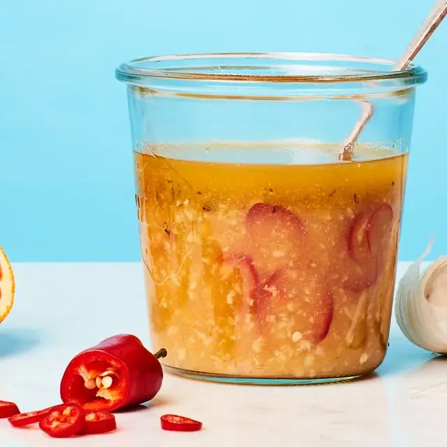 Molho de mojo de alho