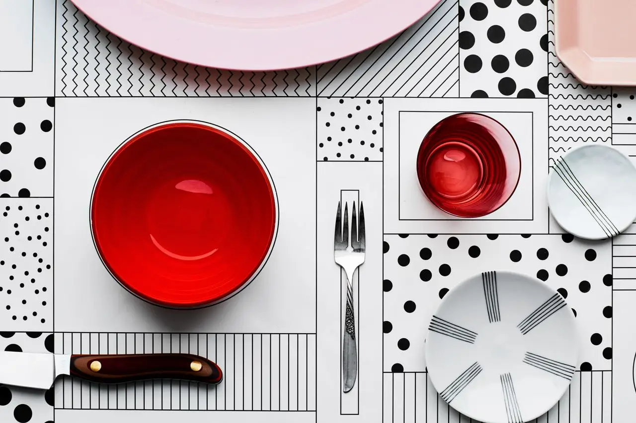 Image may contain Cutlery Fork Pottery and Saucer