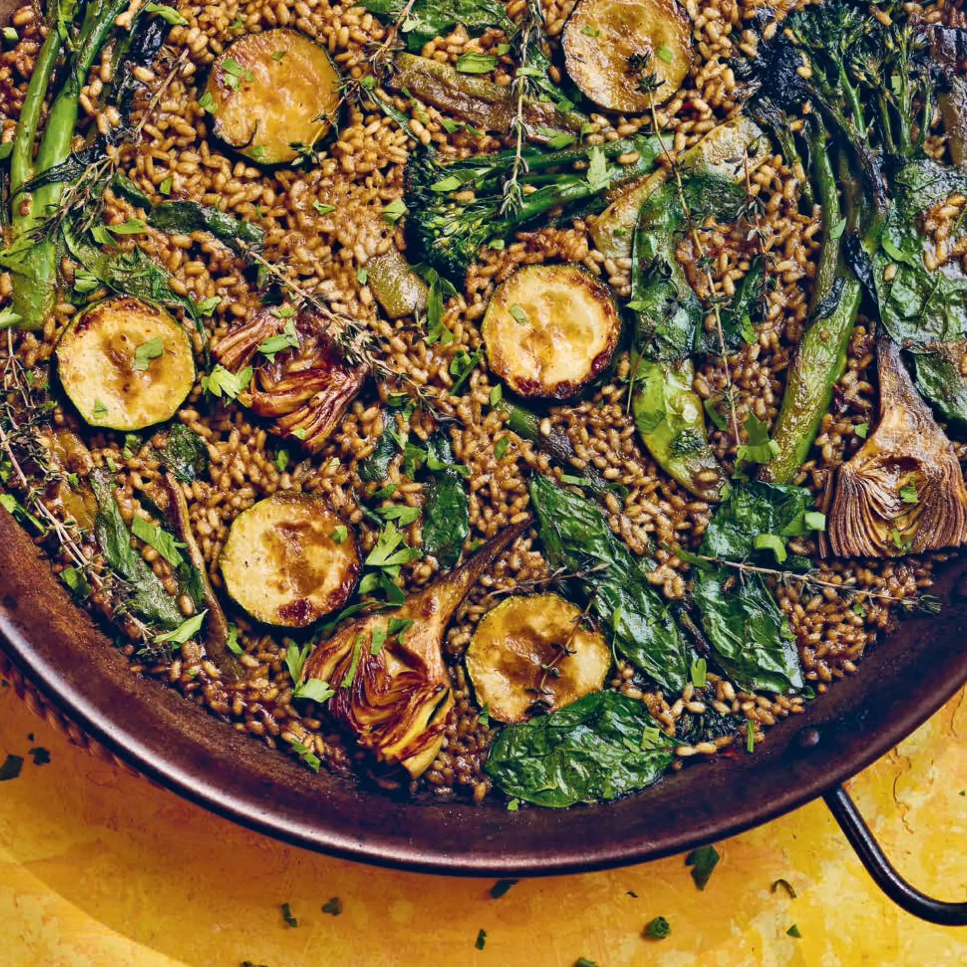 Paella verde