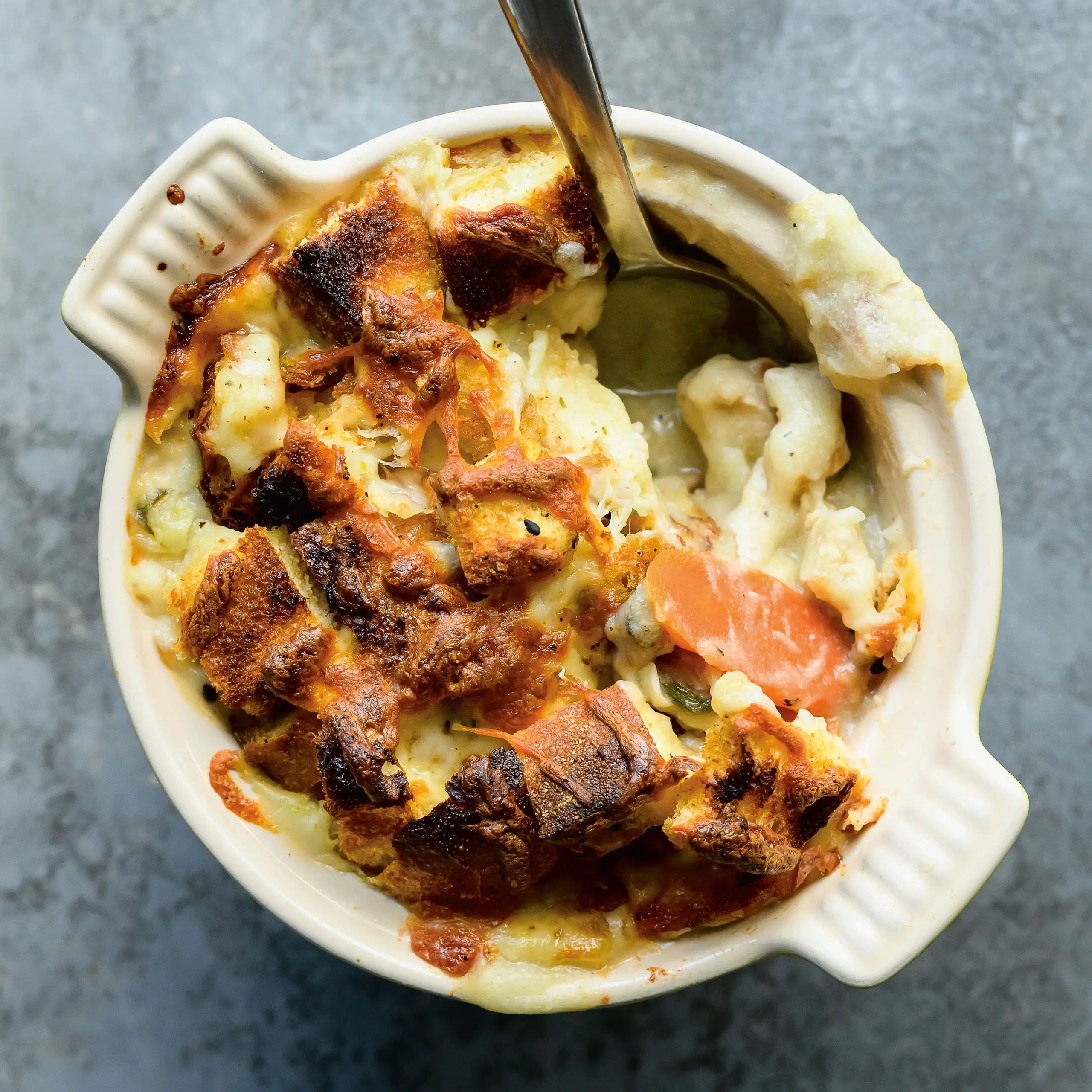 A melhor sopa de restantes do jantar de peru