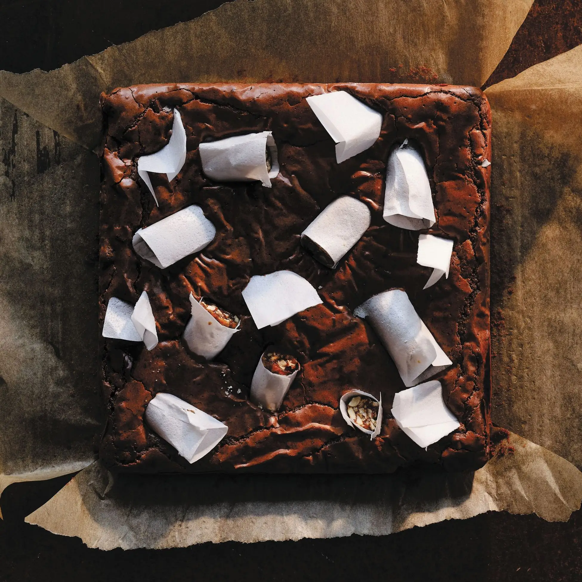 Casoy msg brownies nougat