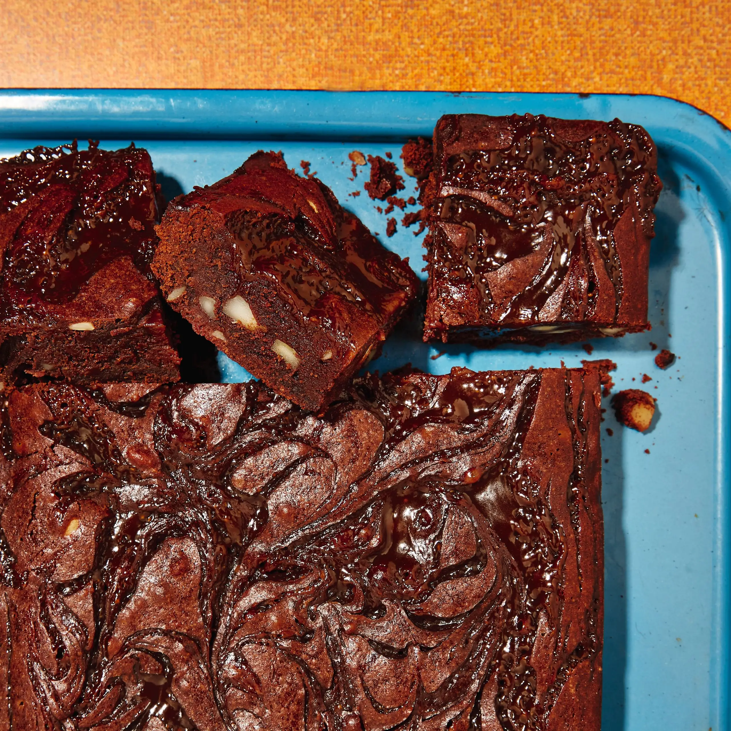Brownies de caramelo tamarindo