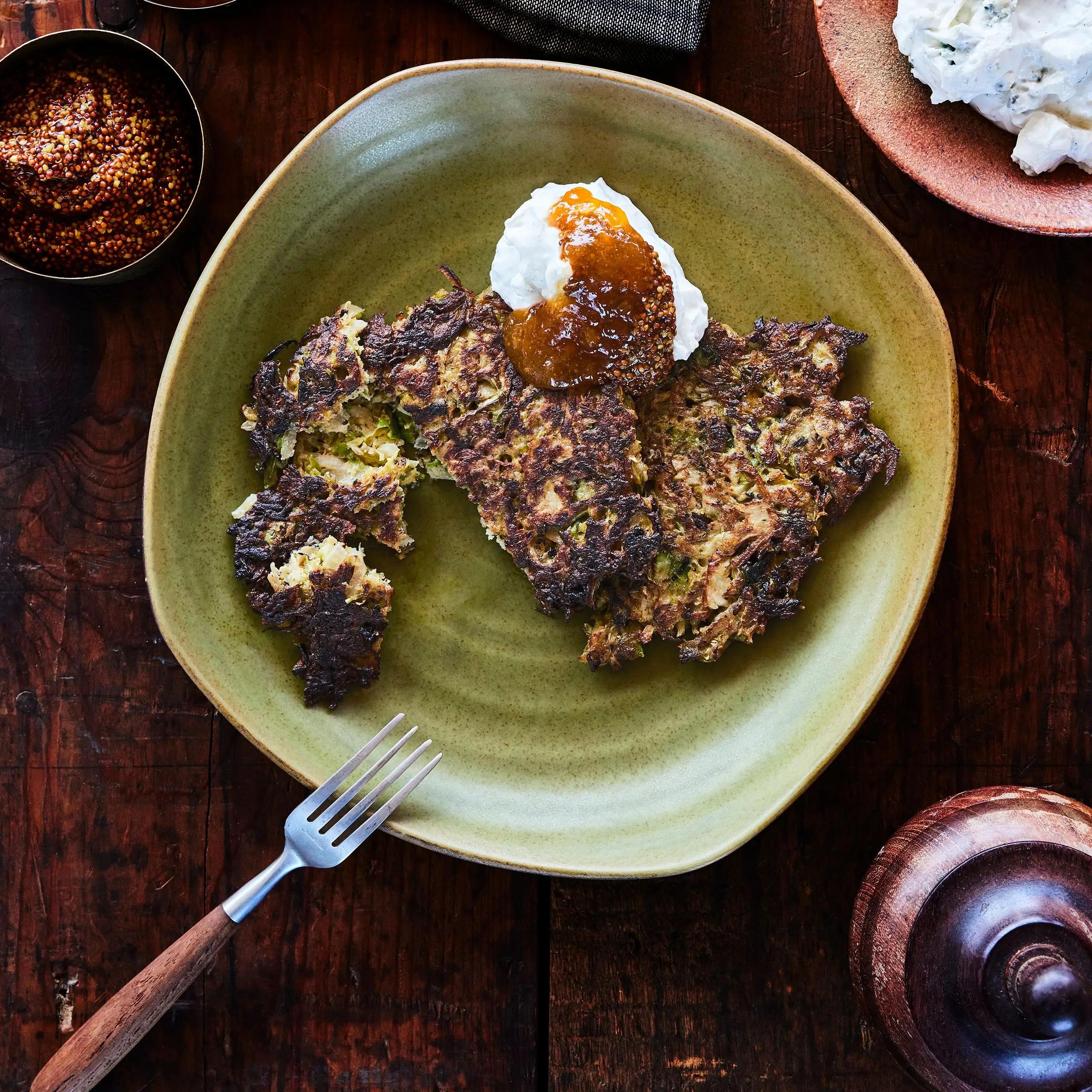 Bruxelas couve latkes