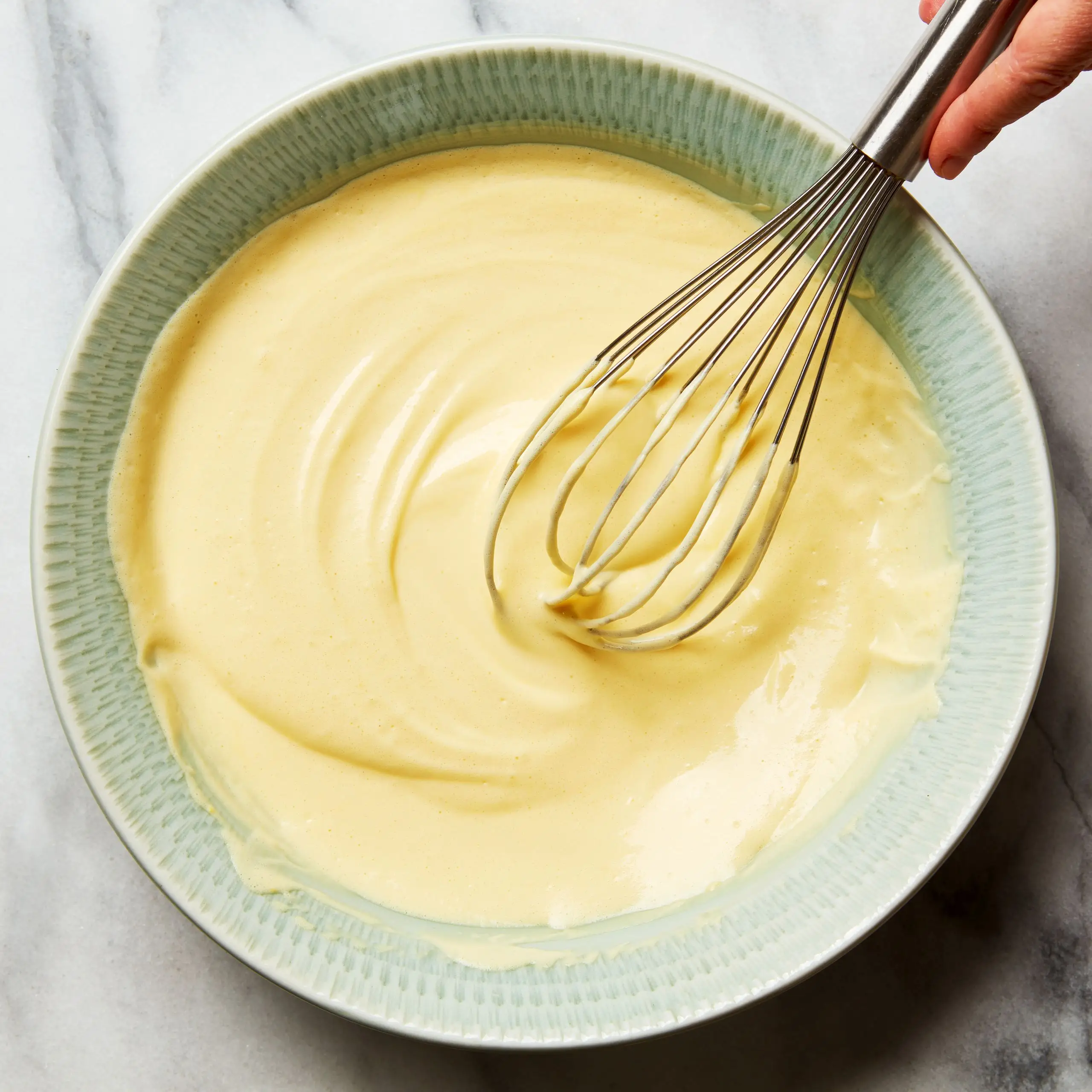 Sabayon de queijo de cabra