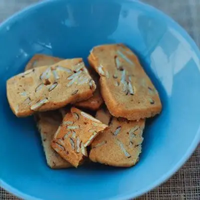 Biscoitos de manteiga de amêndoa