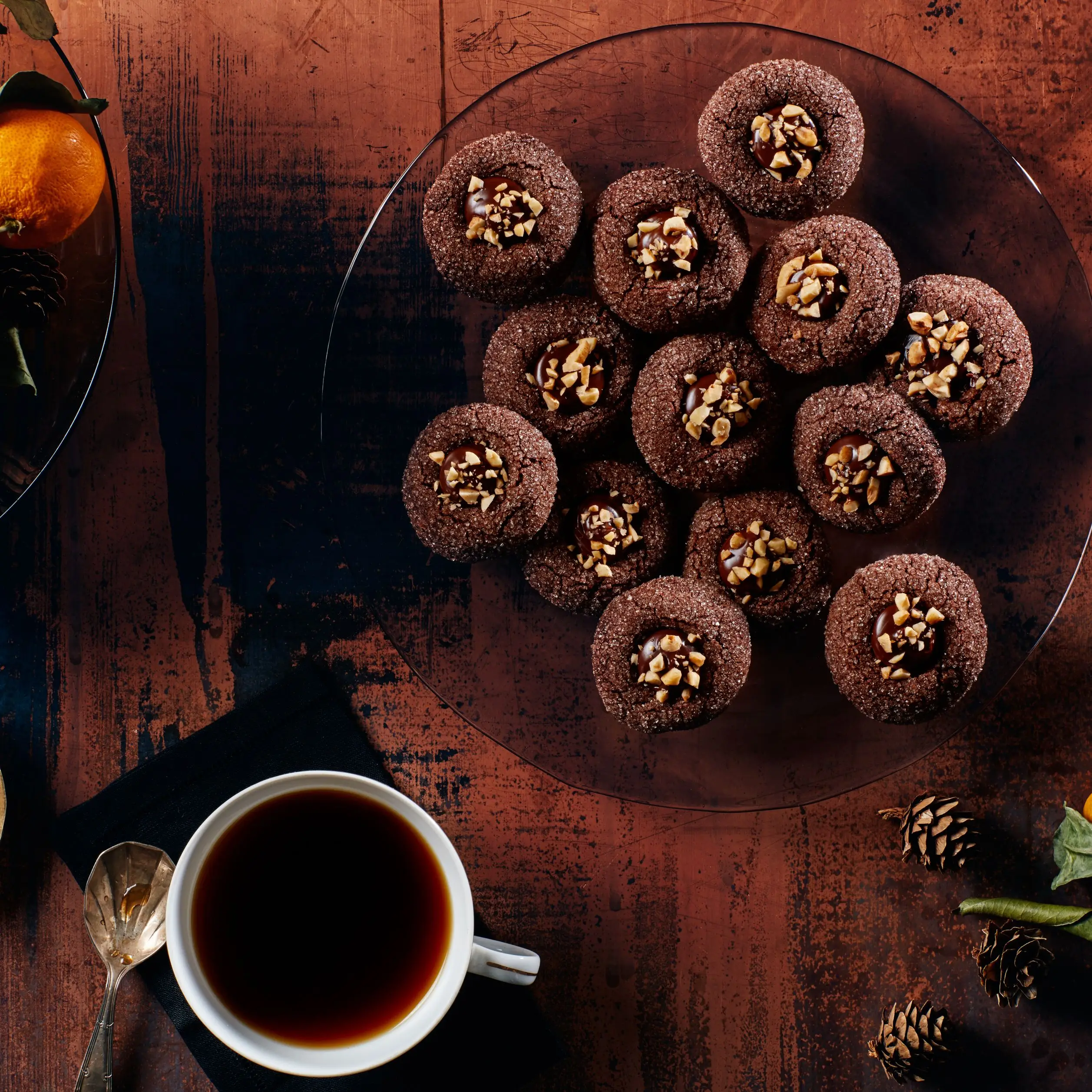 Chocolate, canela e avelã