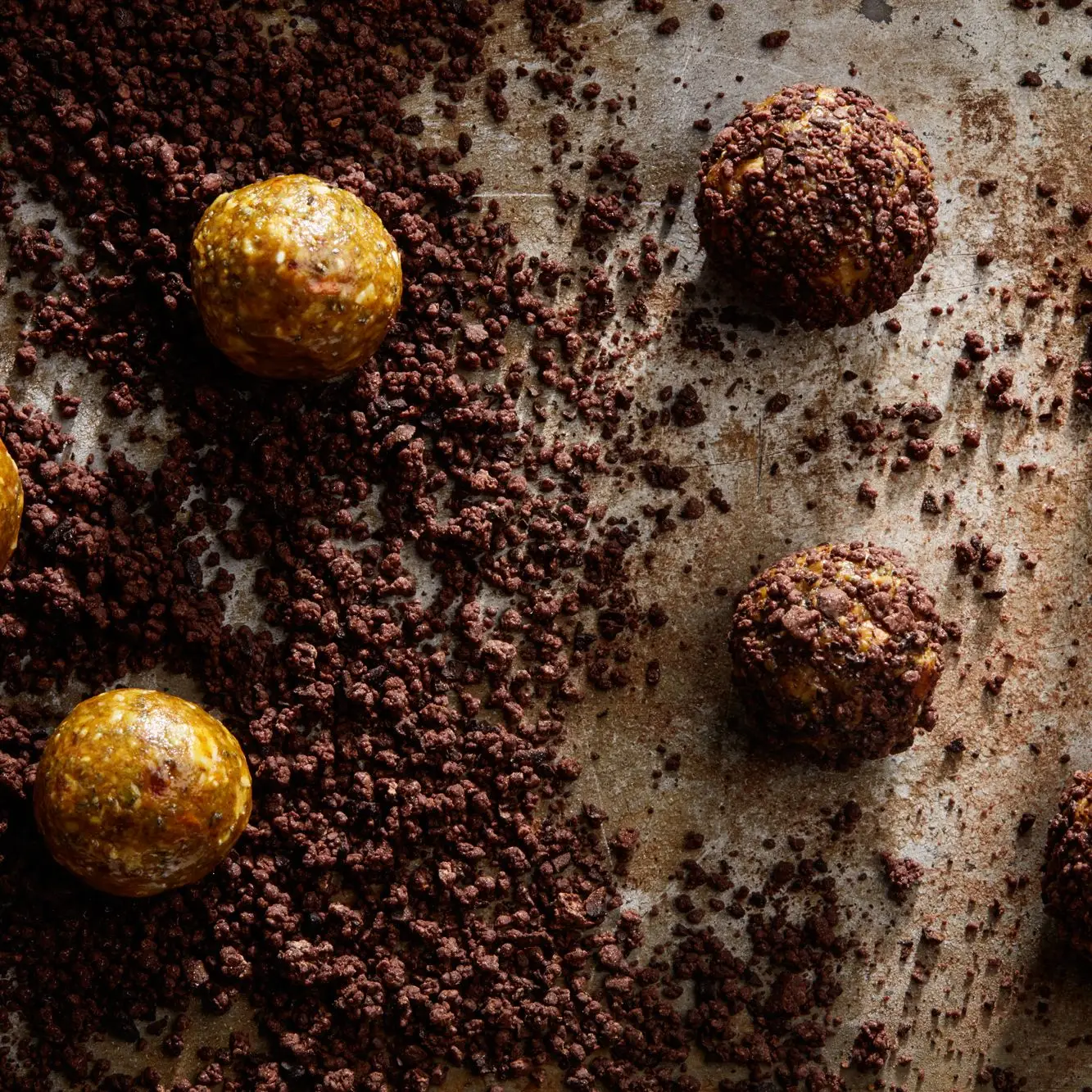 Energia sem bolos morde com gengibre e açafrão