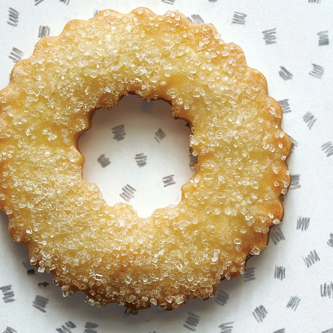 Biscoitos dinamarqueses com manteiga salgada