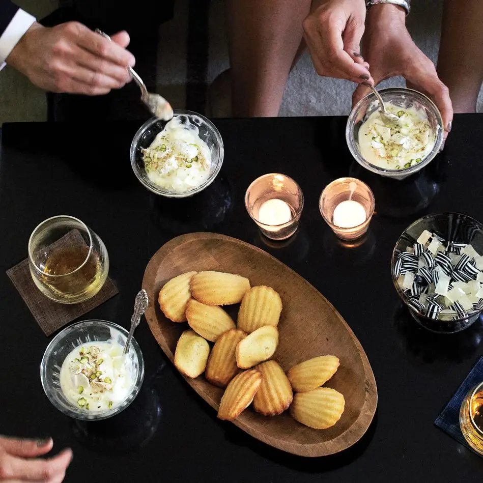 Madeleines de flor de laranjeira