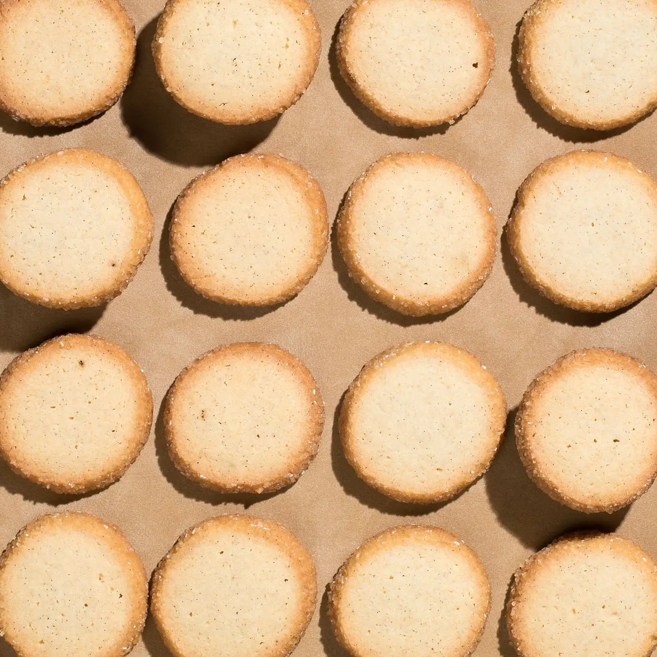 Massa de biscoito de vanilla de mel