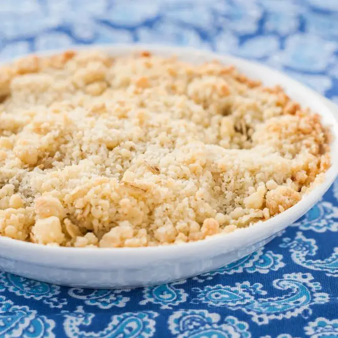 Apple-Rhubarb Crisp