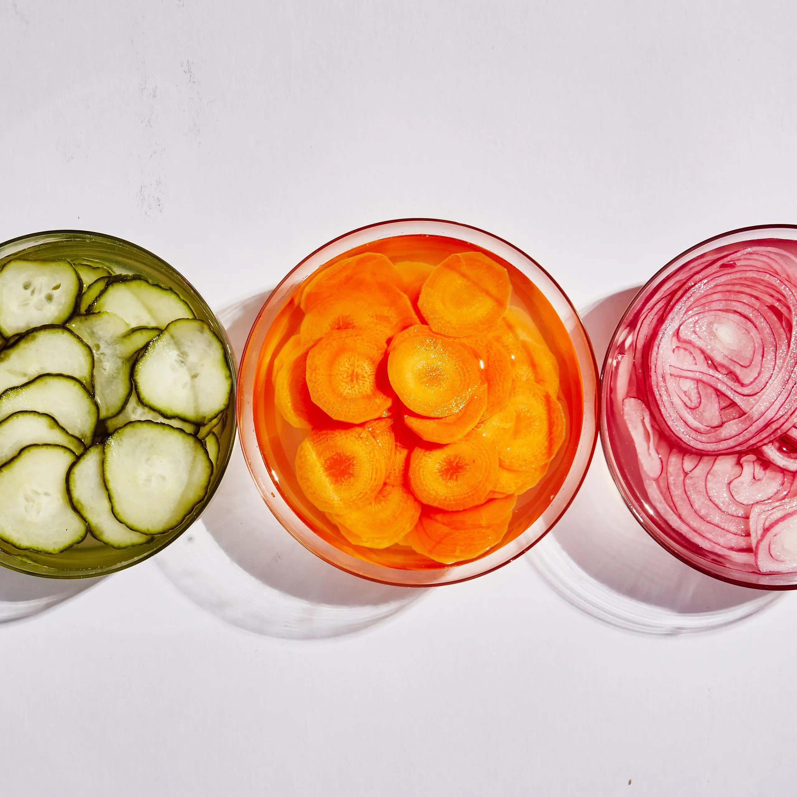 Das Gemüse wurde schnell ausgewählt