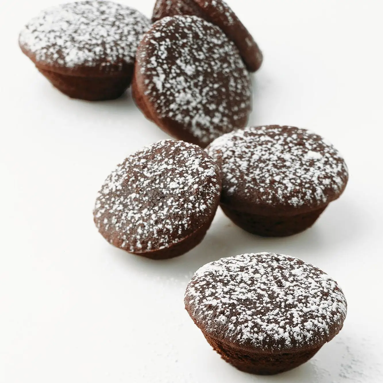 Mini cupcakes de chocolate