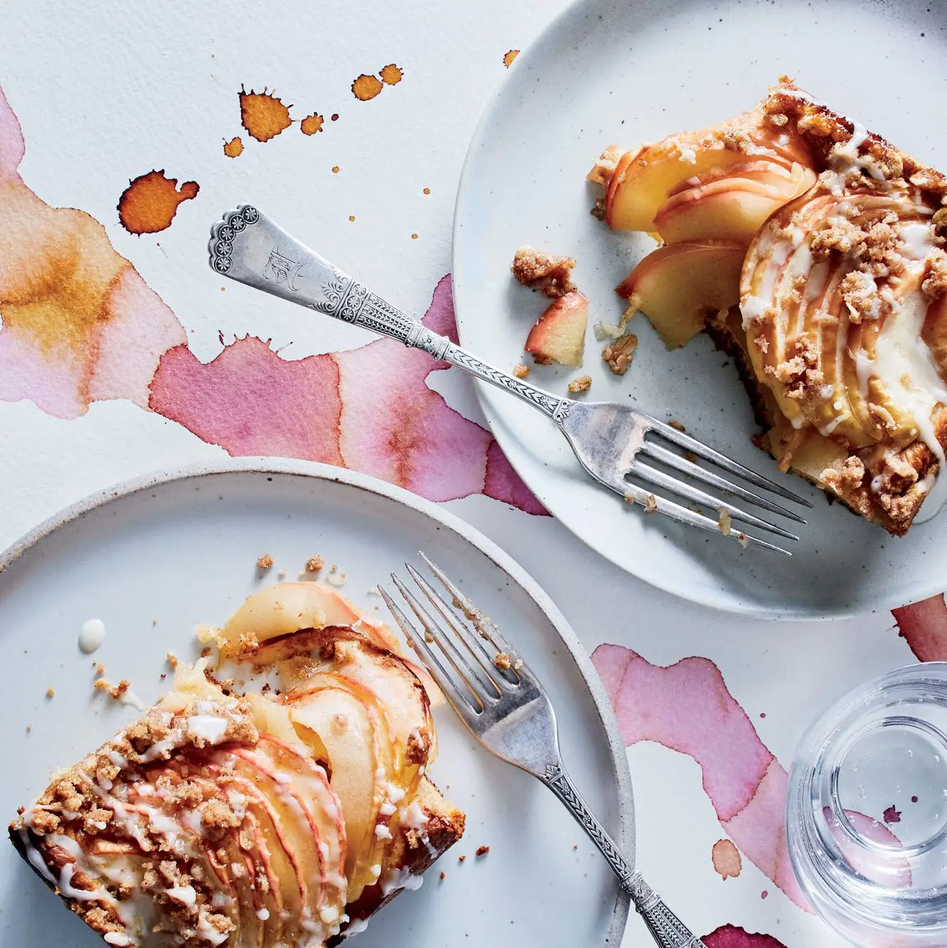 Bolo de café maçã