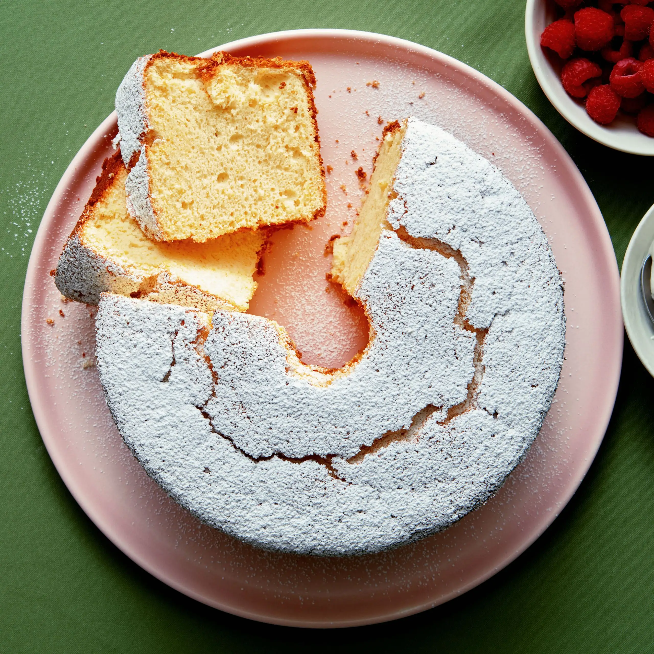 Bolo de chiffon de limão