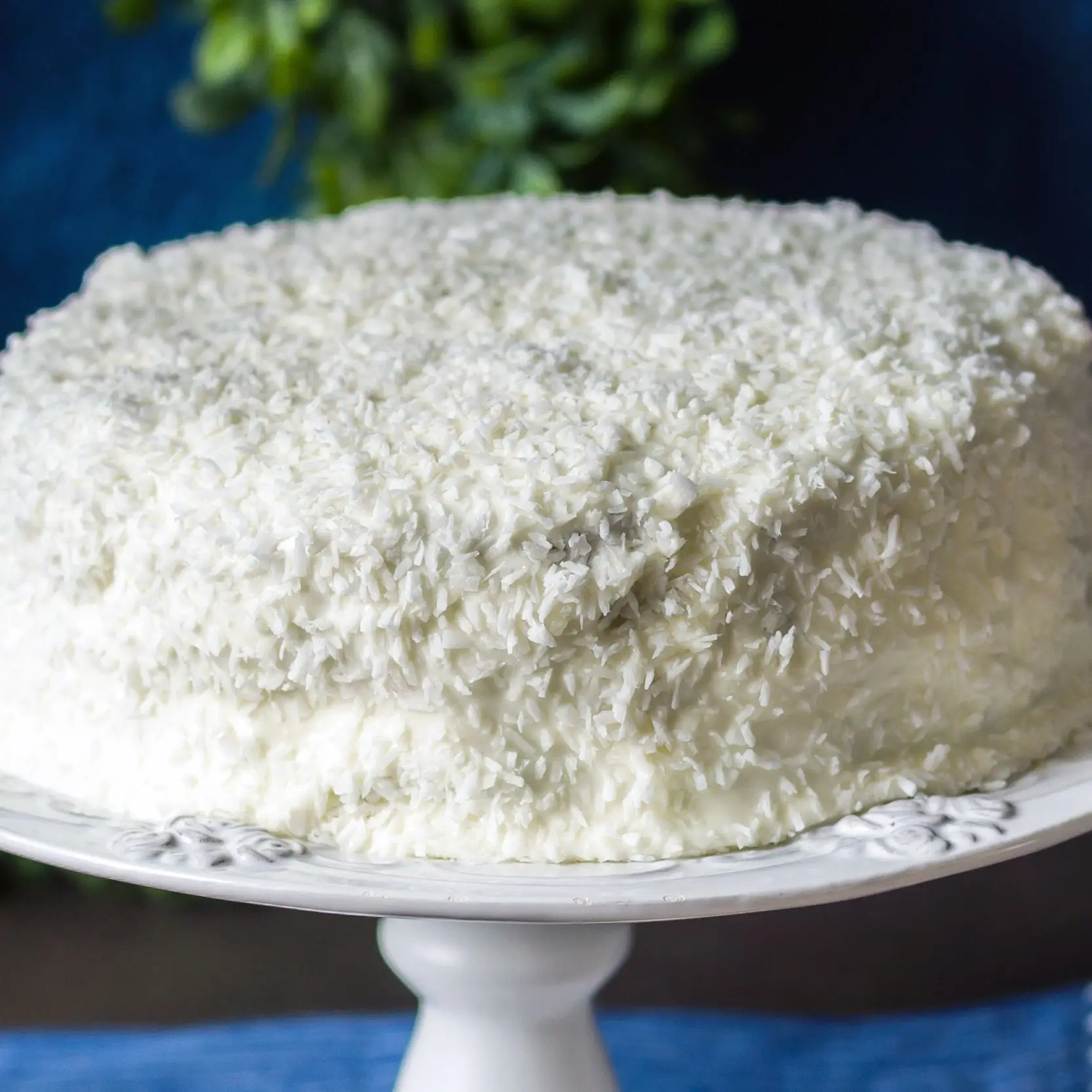 Bolo de camada de coco