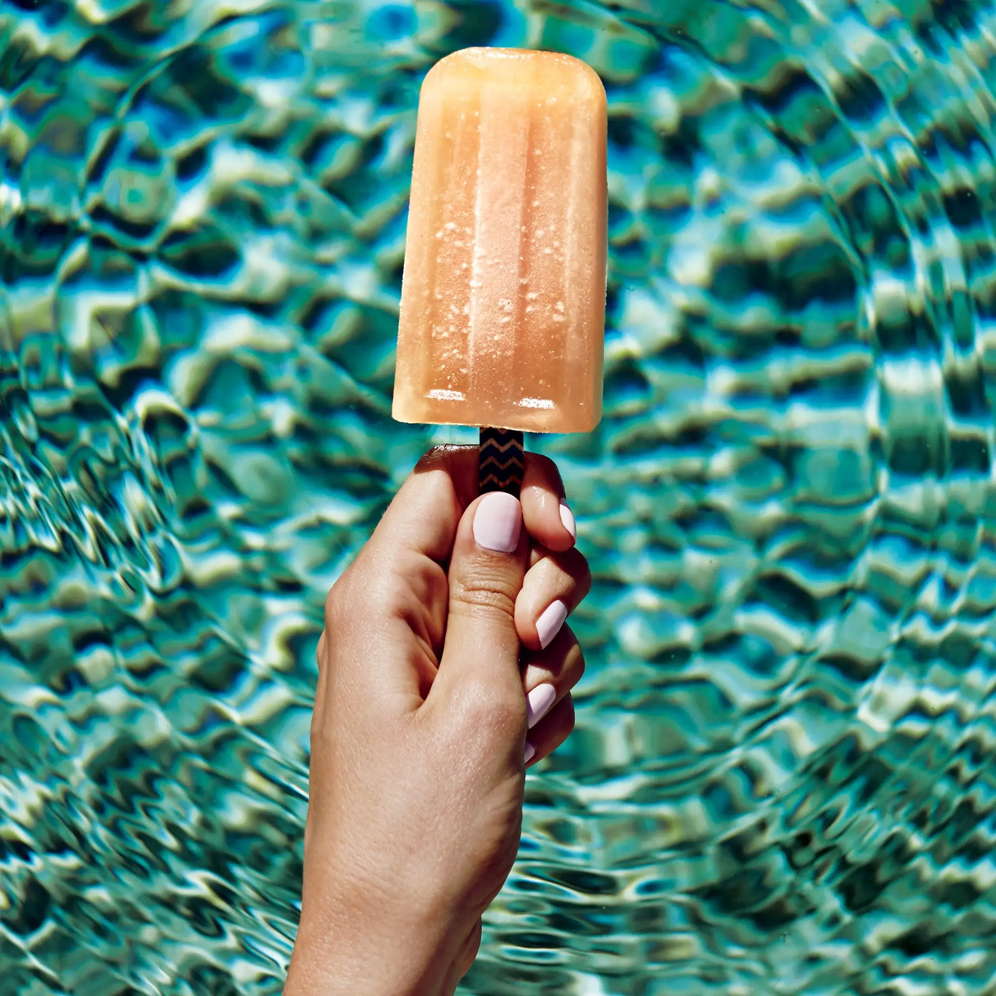 Lime e toranja daiquiri gelo pops