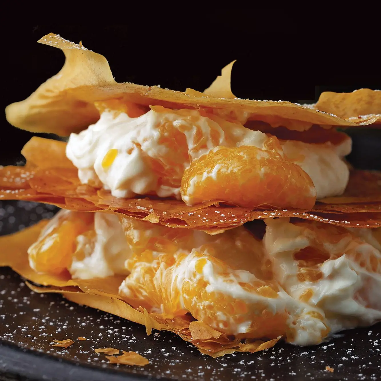 Napoleões de Mandarin Orange