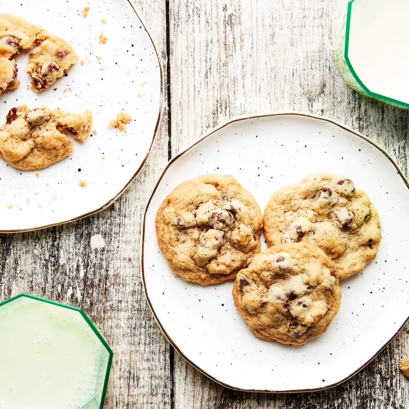 Biscoitos de chocolate de pedágio