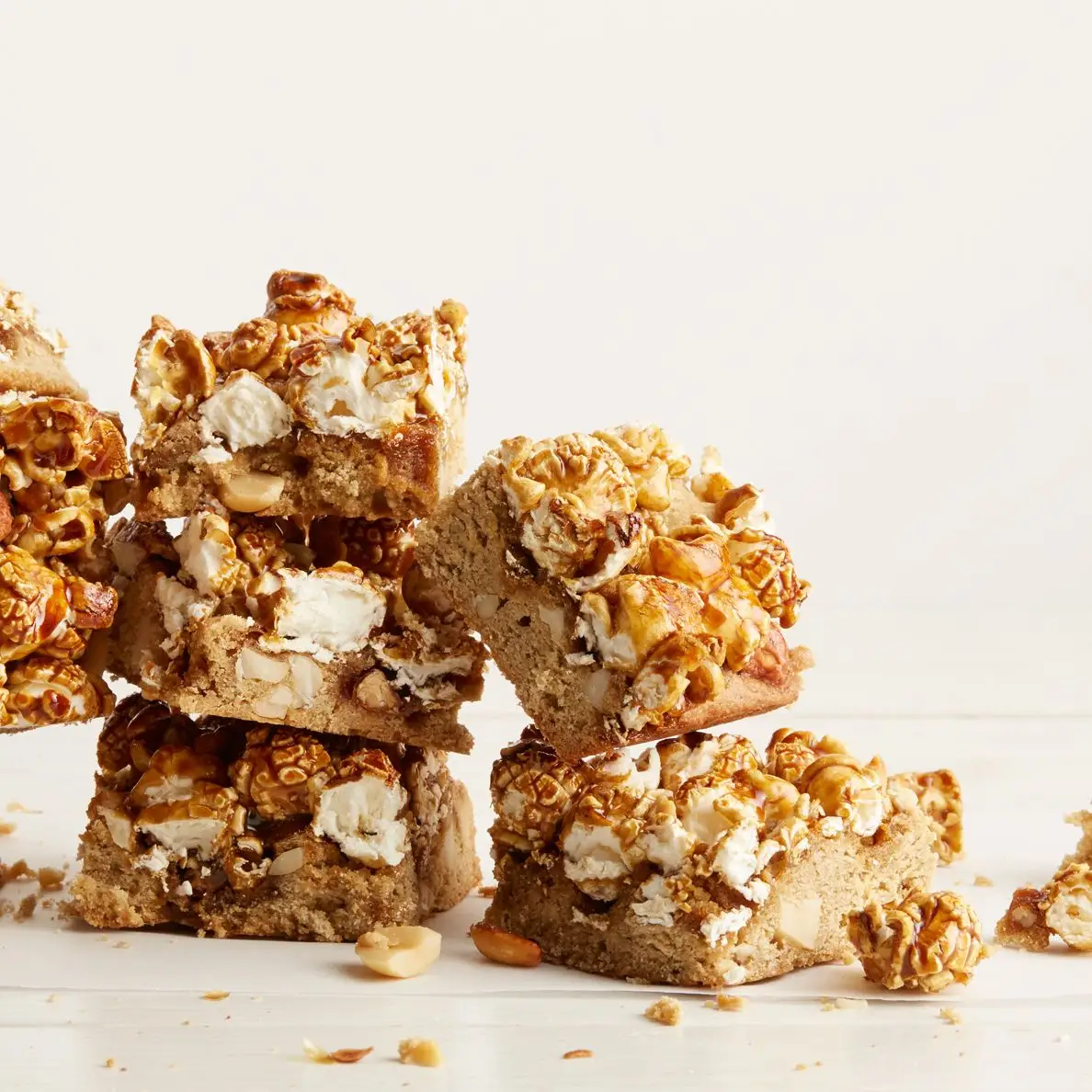 Blondies de milho de caramelo