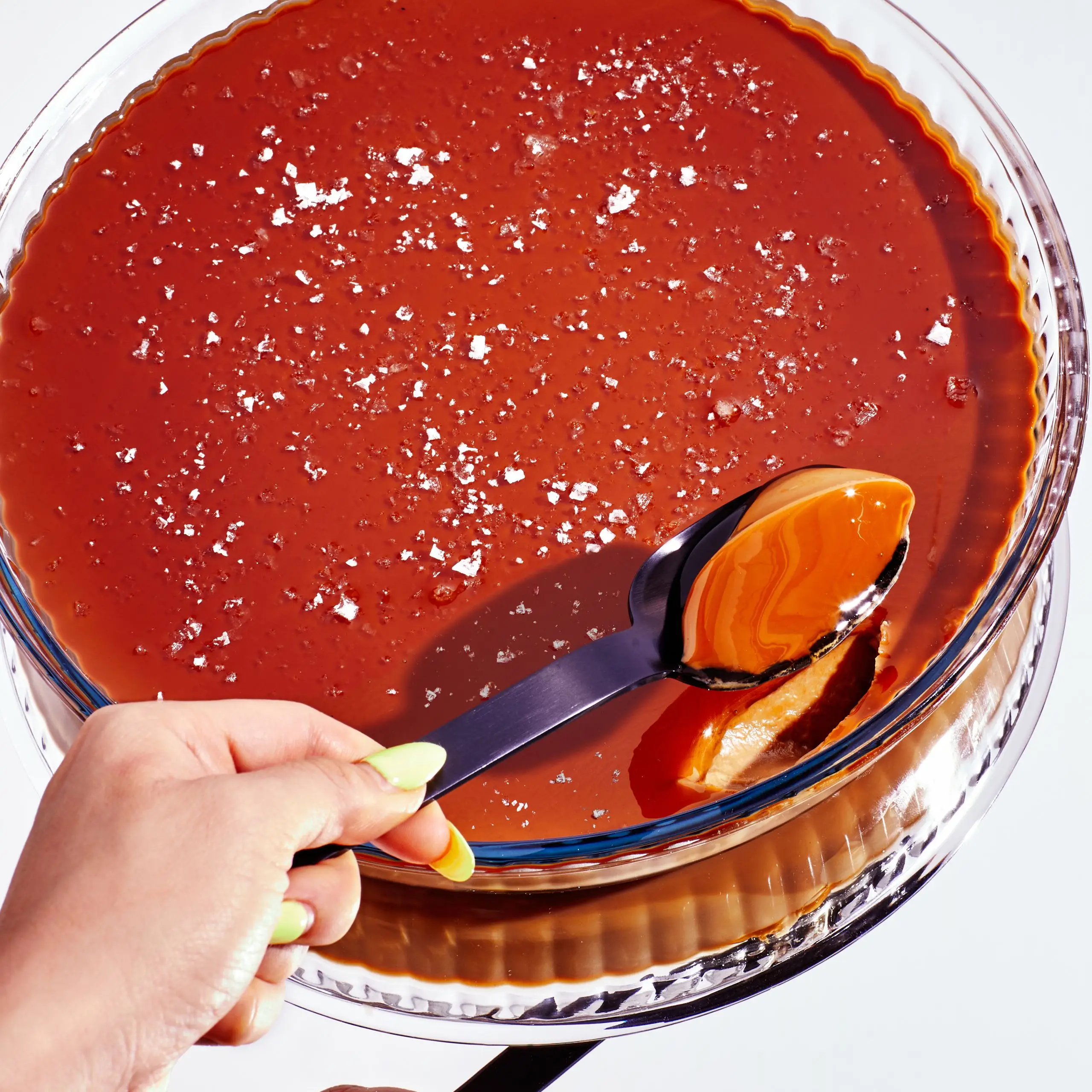 Açúcar mascavo e expresso panna cotta