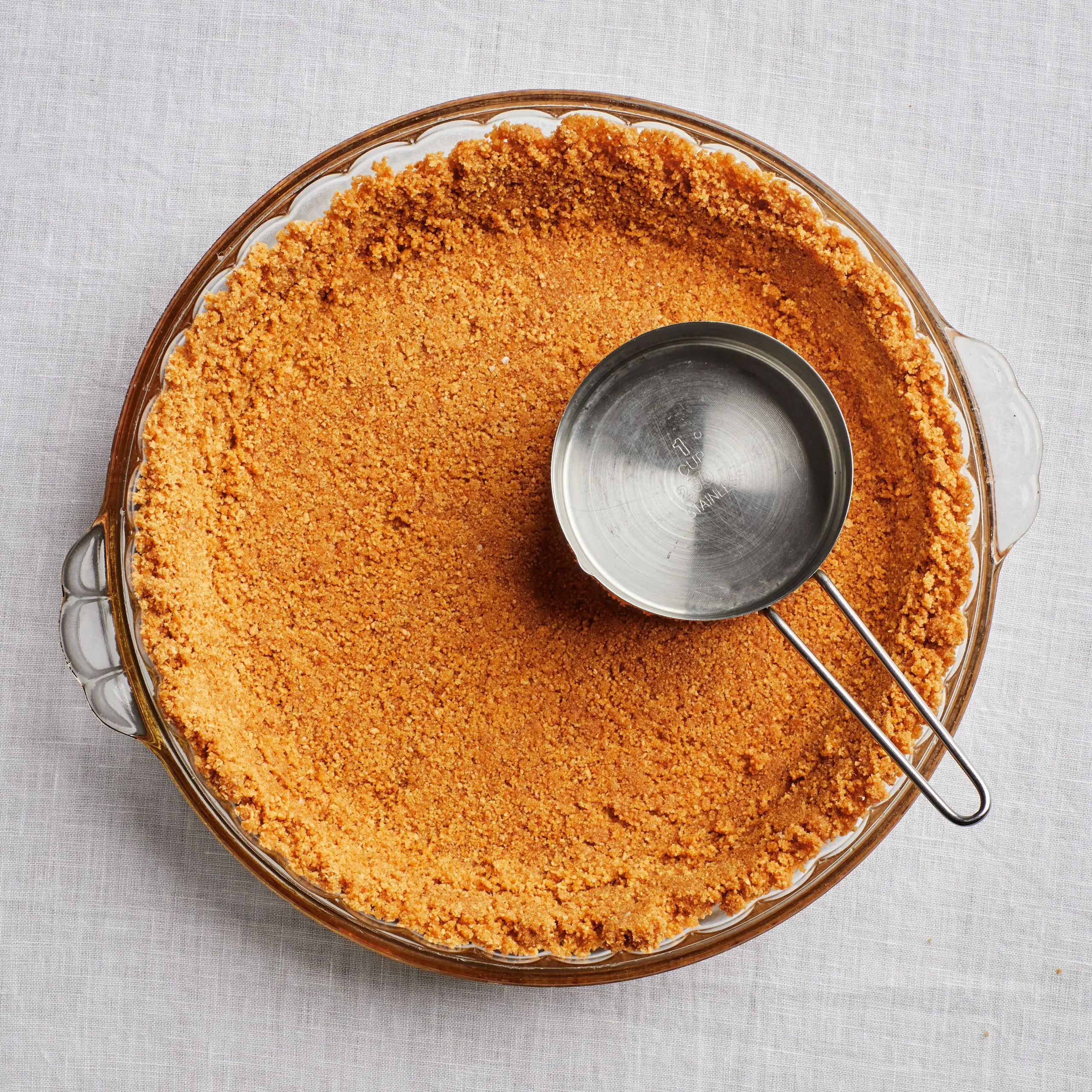 Crosta de cracker de Graham salgada