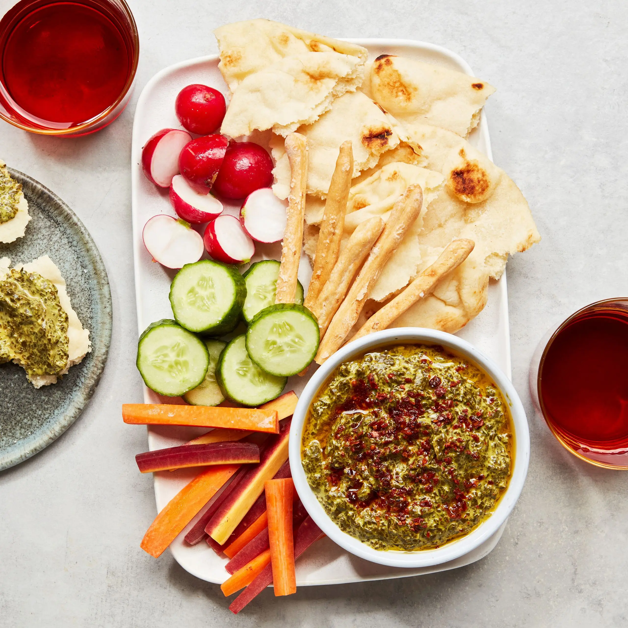 Mutabbal Silik (Chard-Tahini Dip)