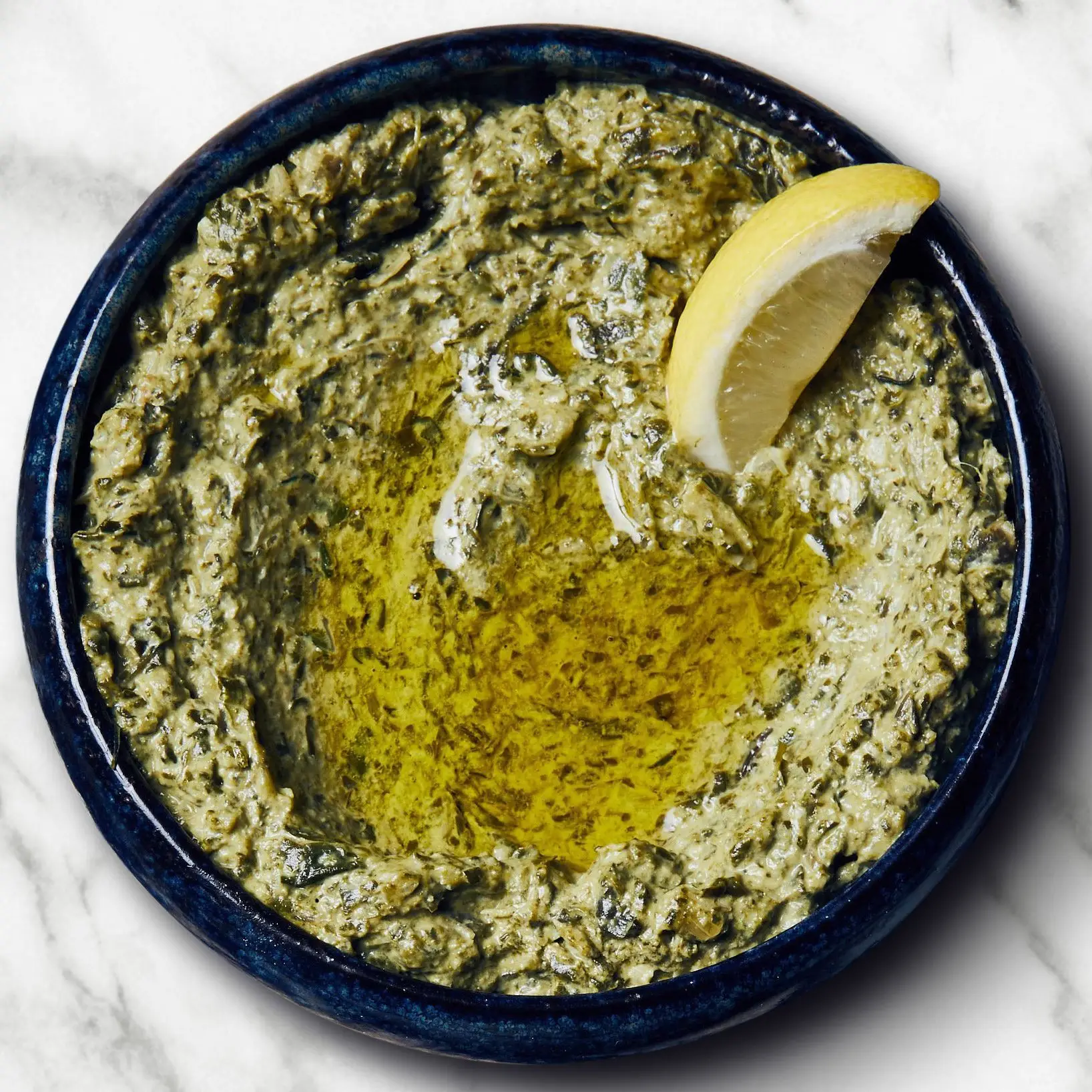 Chard suíço - Dip Tahini