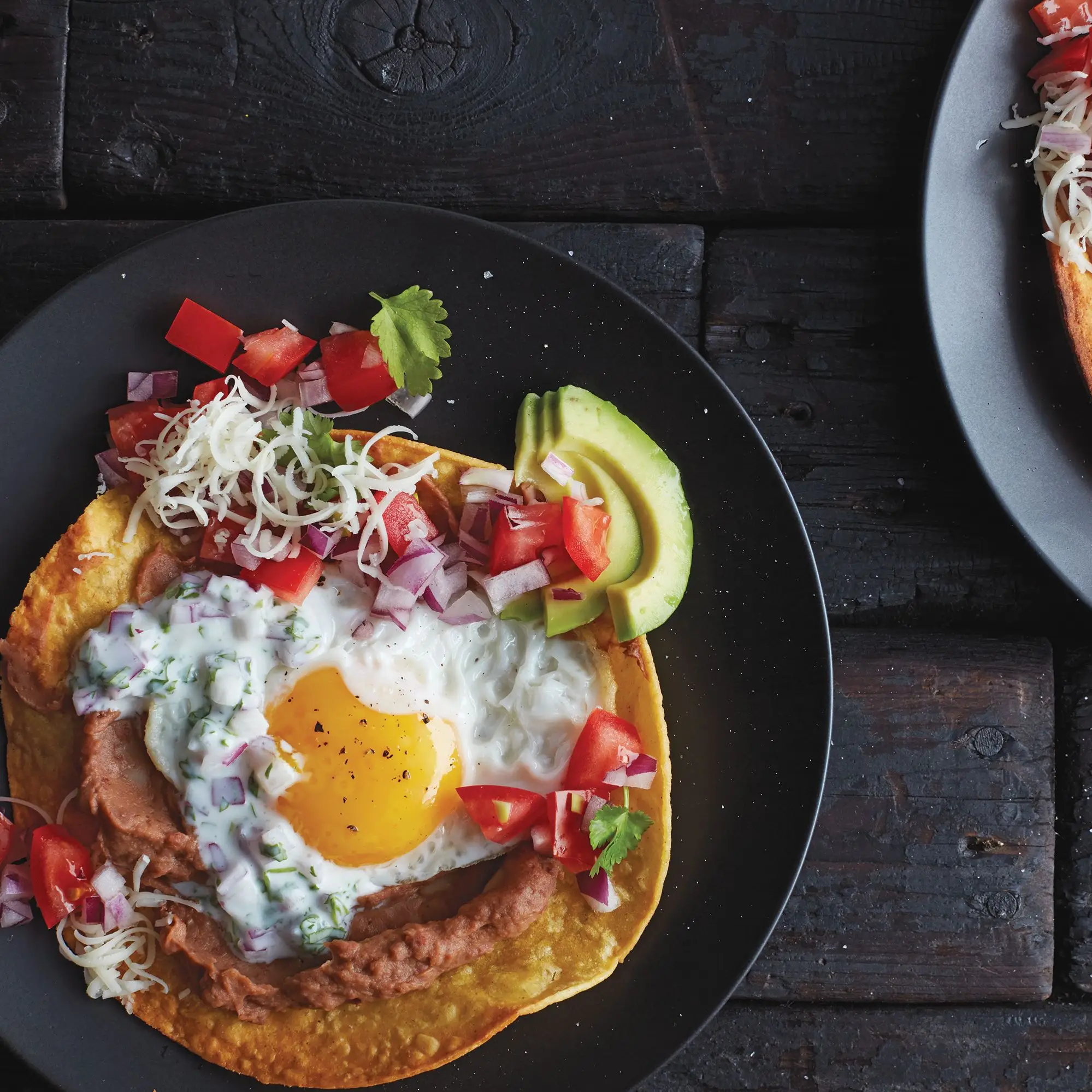 Rancos ovos com creme de kefir