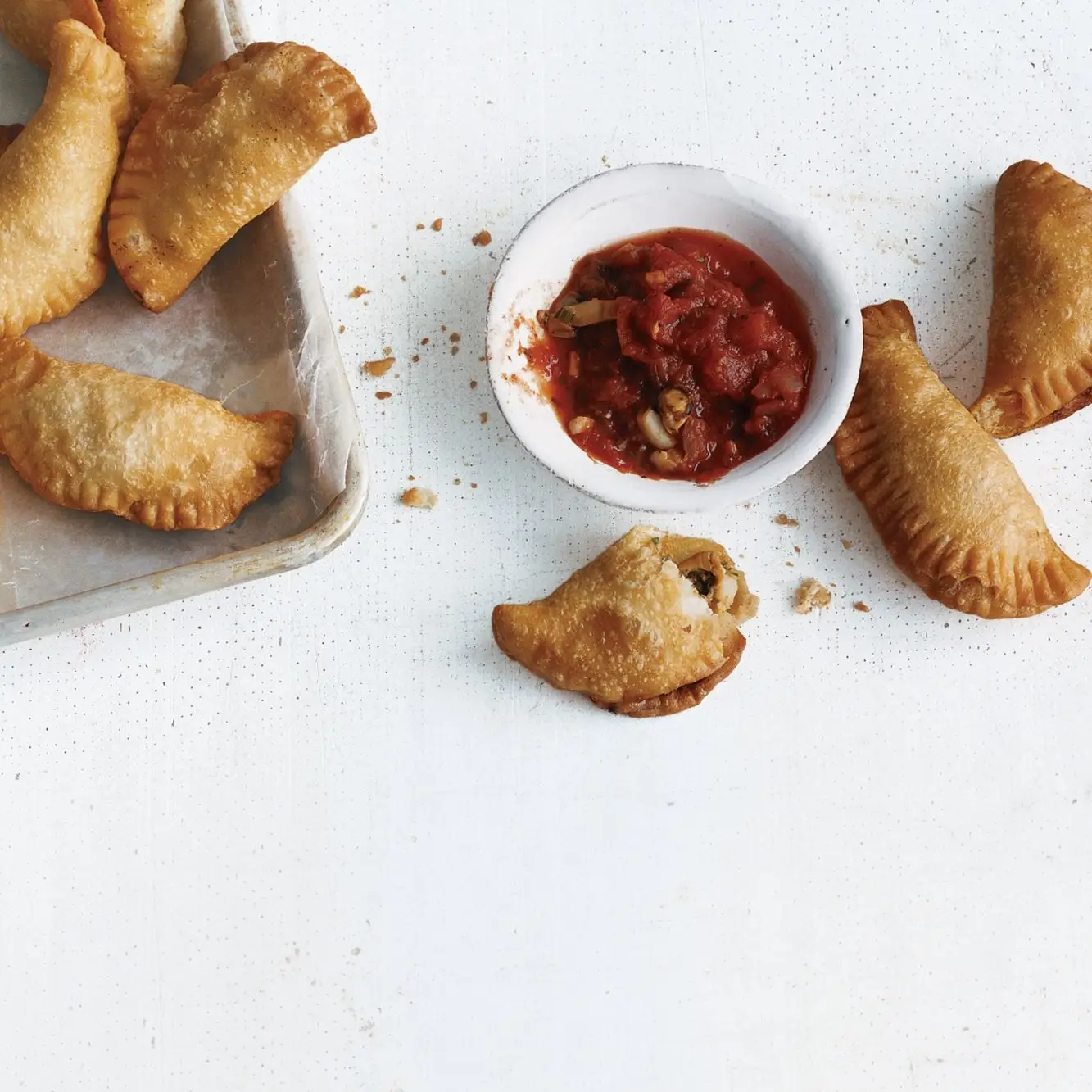 Empanaditas de frutos do mar