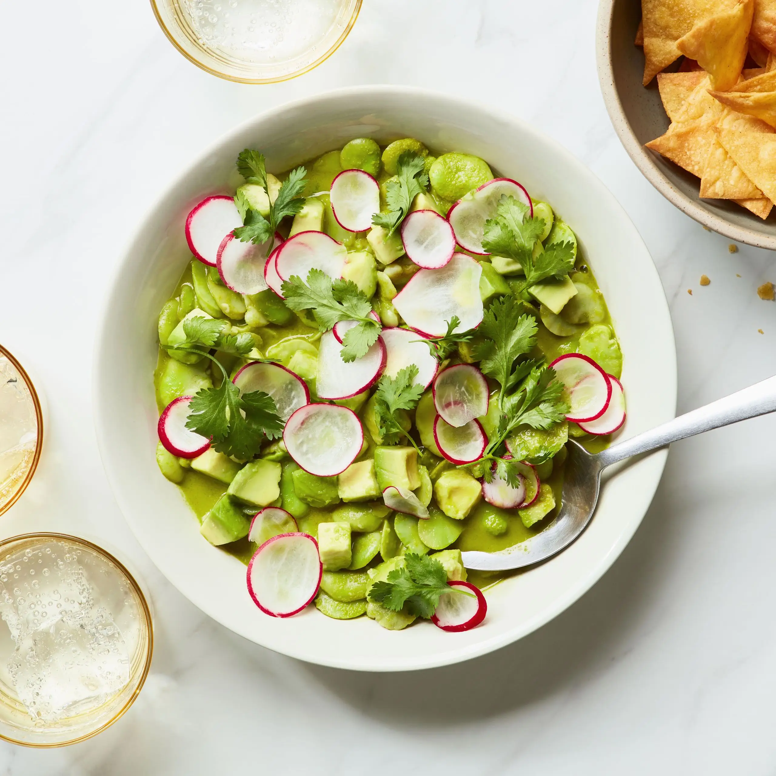 Fava Bean Aguachile