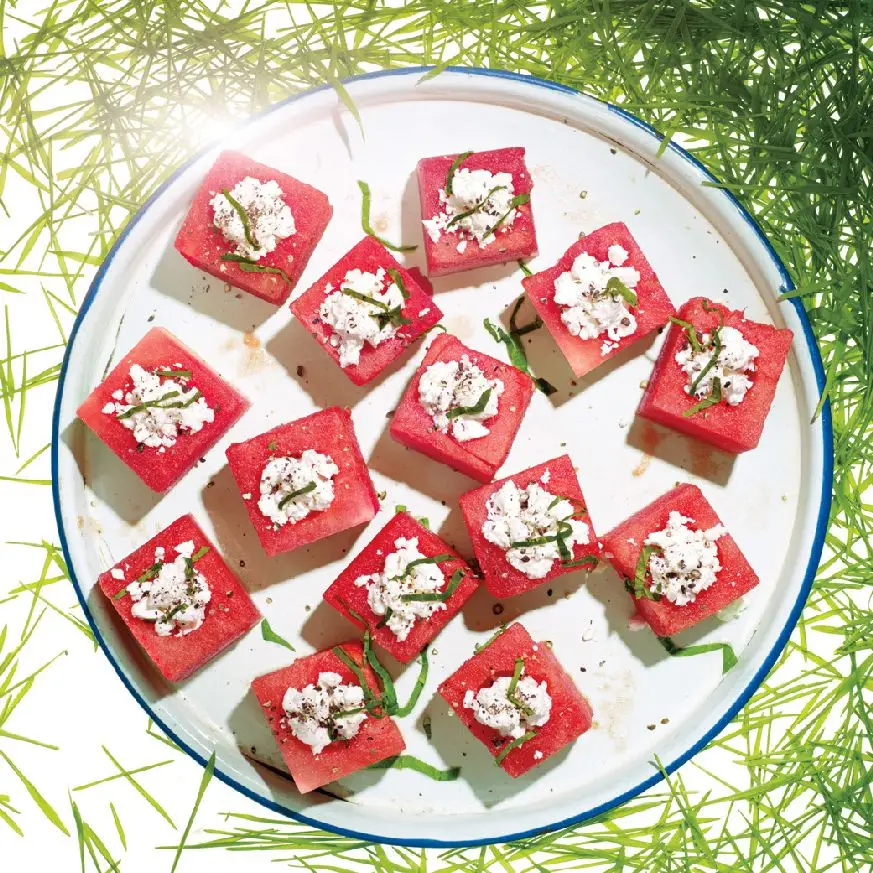 Les blocs de melons morts