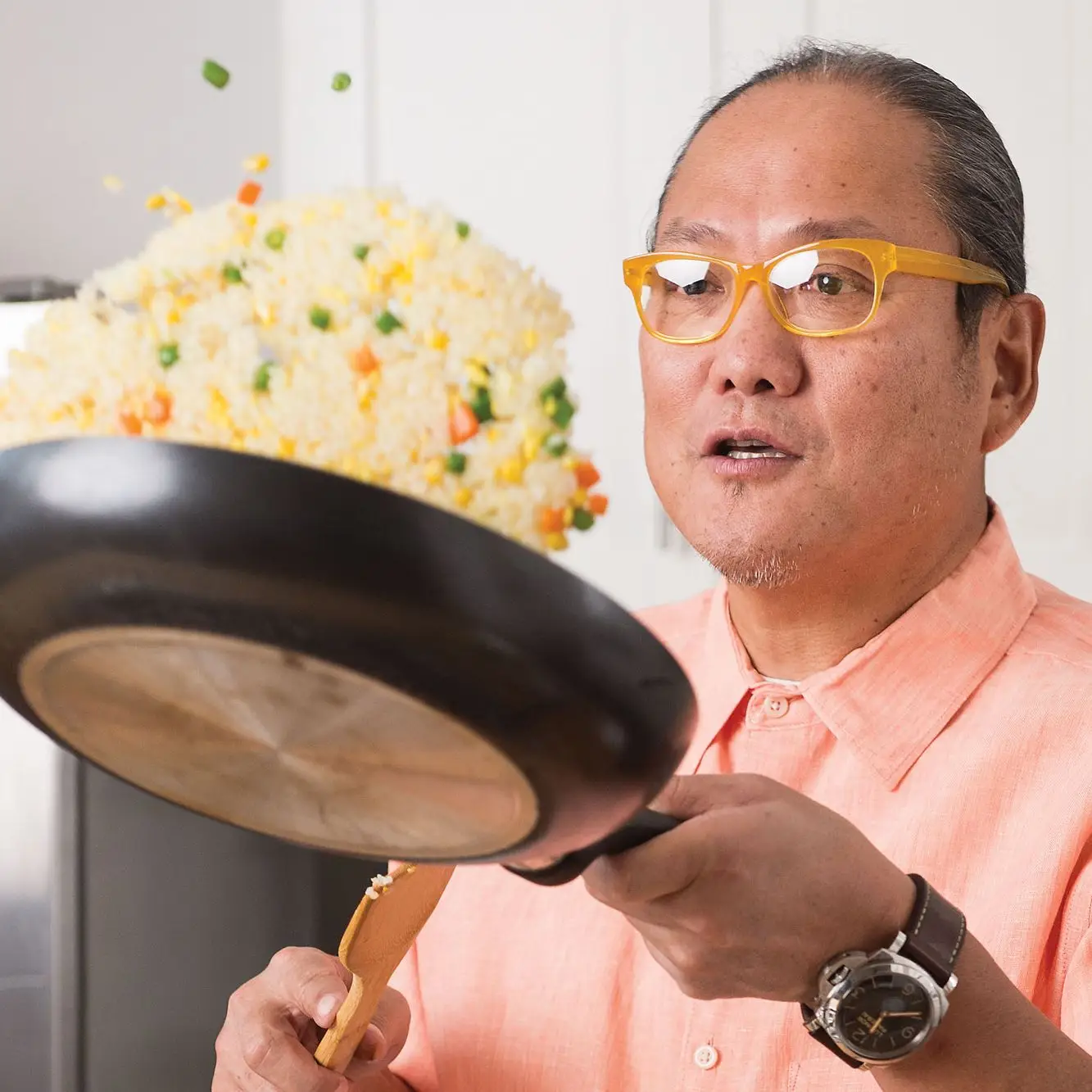 Arroz frito de estilo japonês (Chahan)