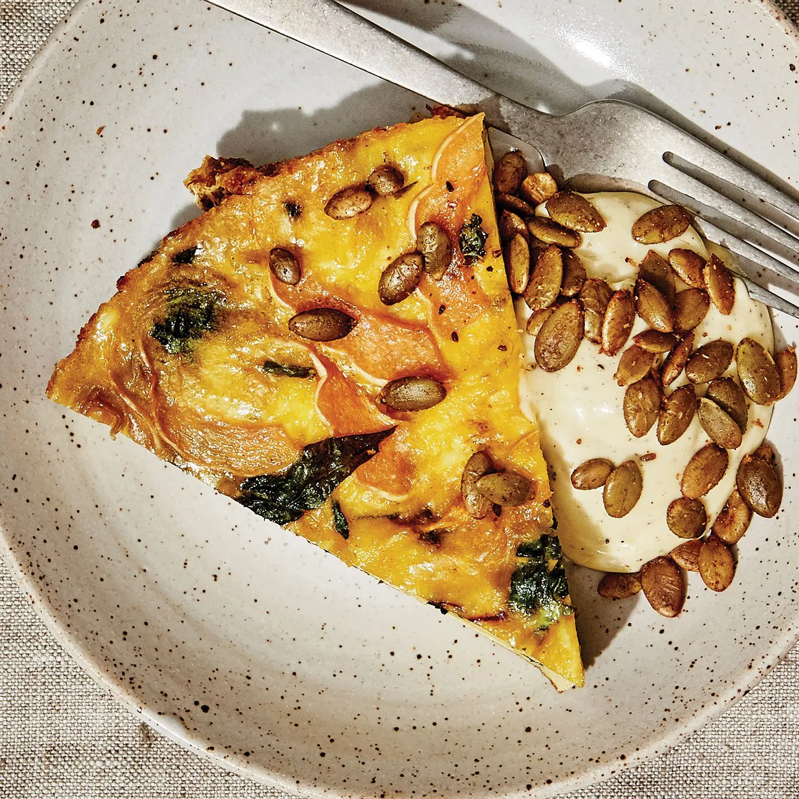 Squash de inverno Frittata