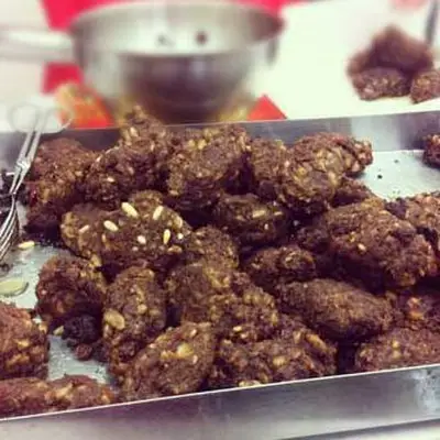 Pizzarelle (Matzo Bolinhos et utilisé Pro MAL)