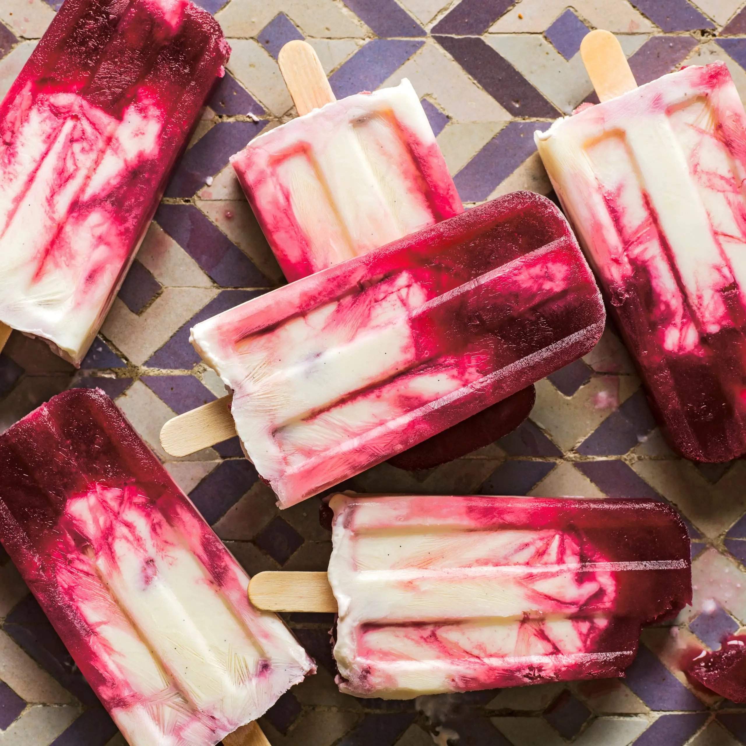 POMEGRANATO-IOGURT ICE POPS