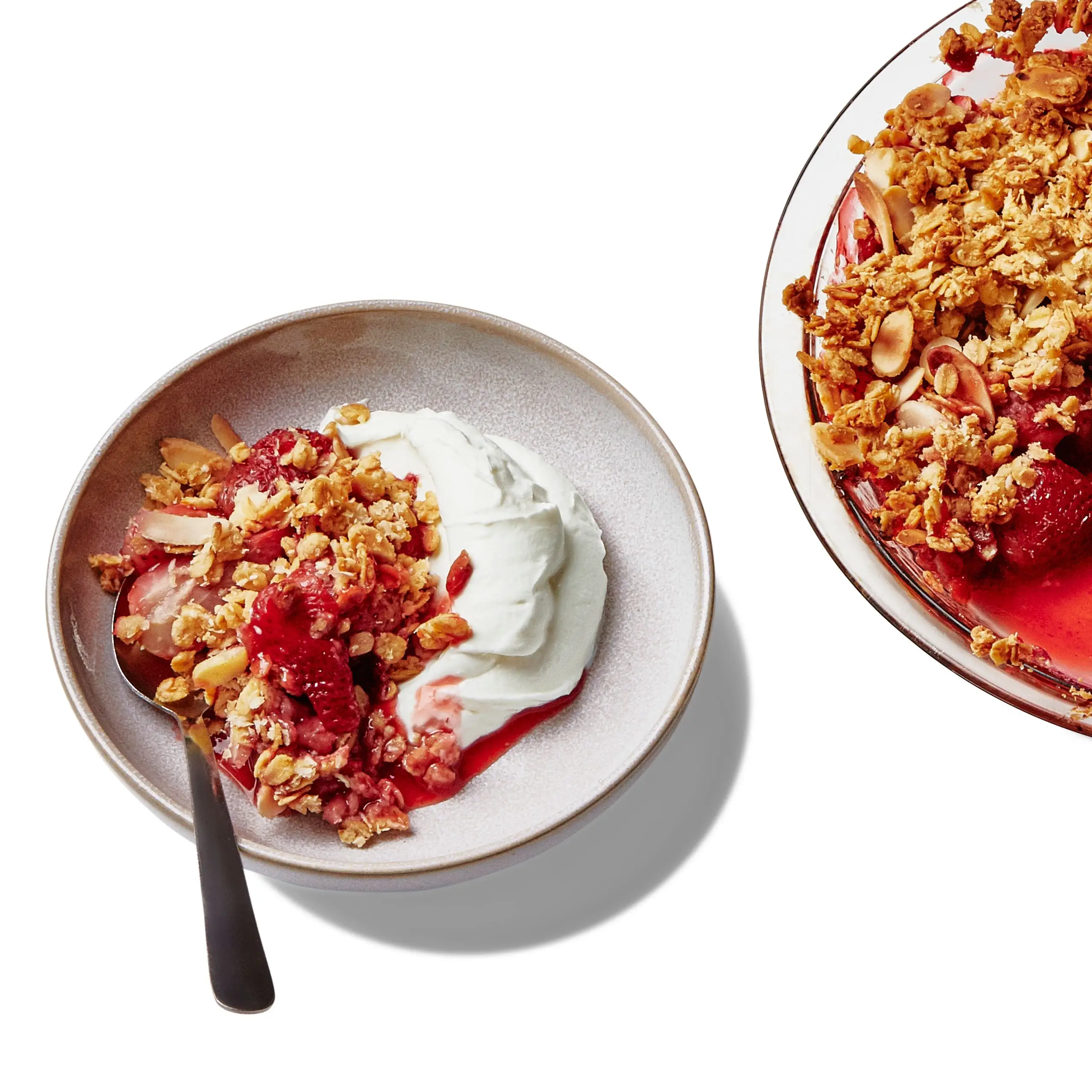 Strawberry-Granola Crisp