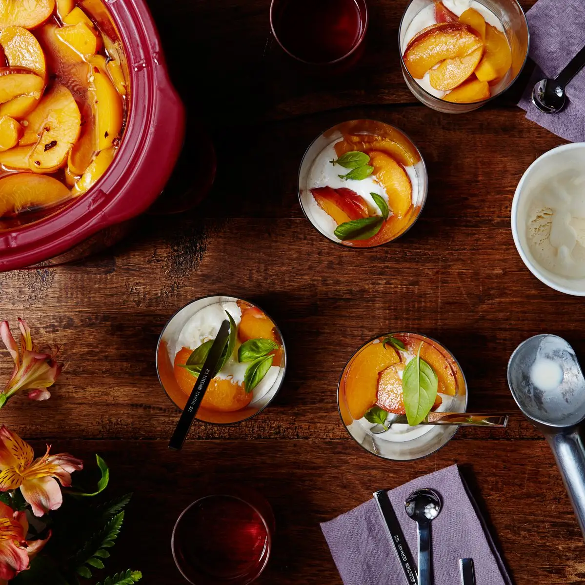 Pêssegos de Amaretto, Amaretto