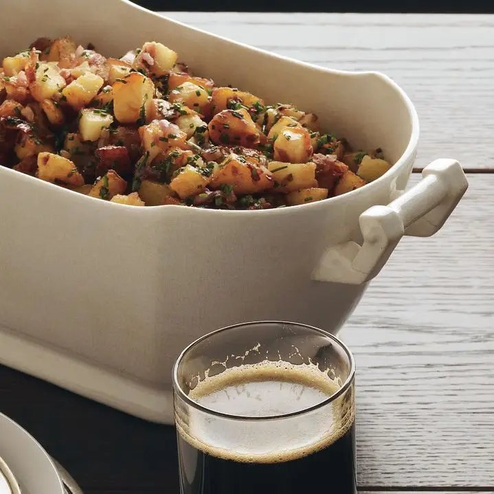 Batatas fritas de estilo alemão