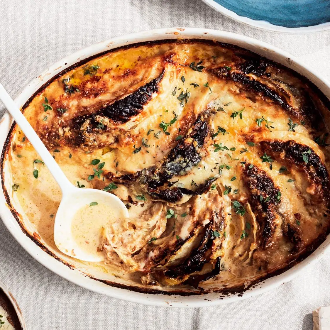 Gratinado de repolho brega