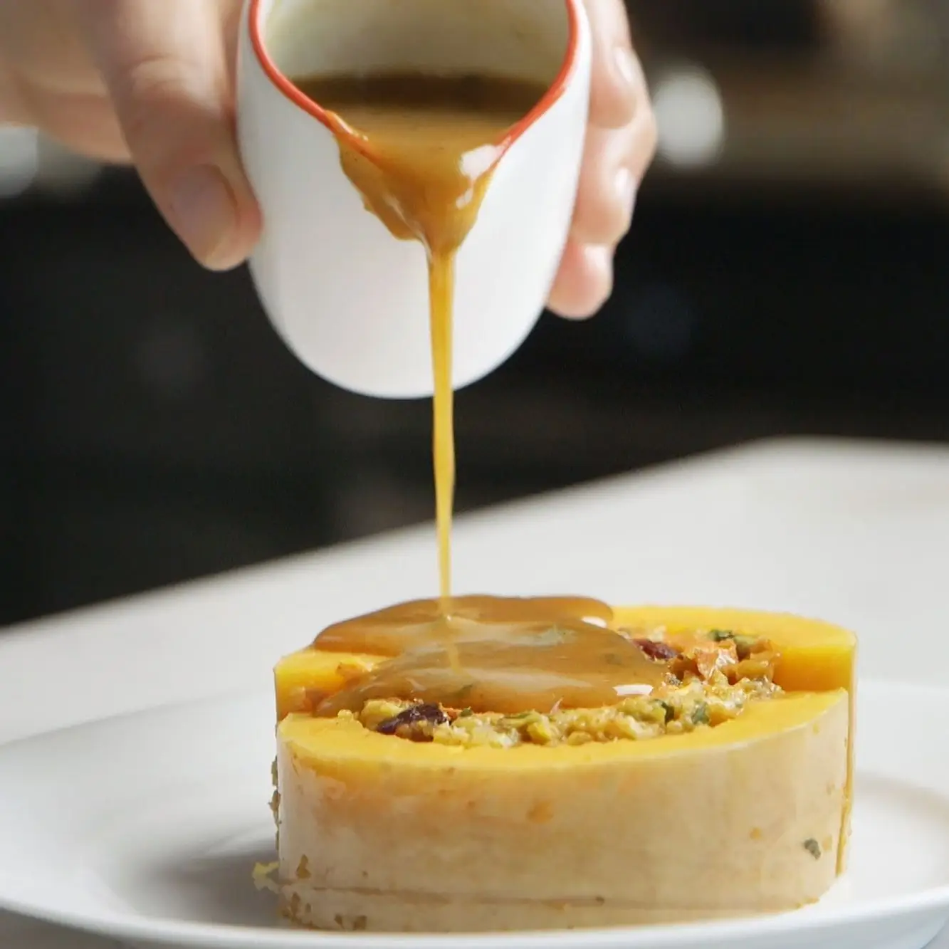 Molho de cogumelos vegetarianos