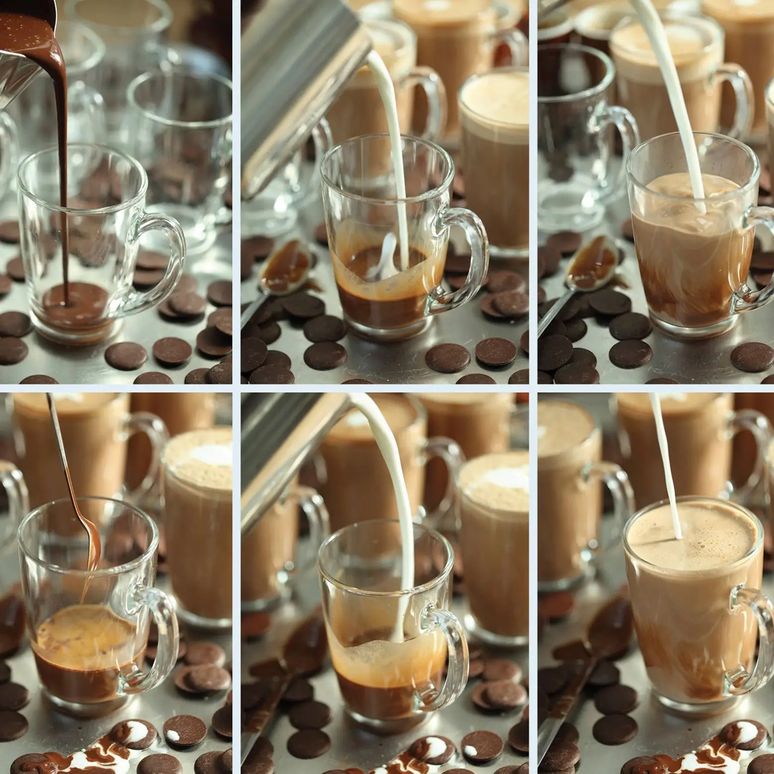 Ganache para chocolate quente e mochas