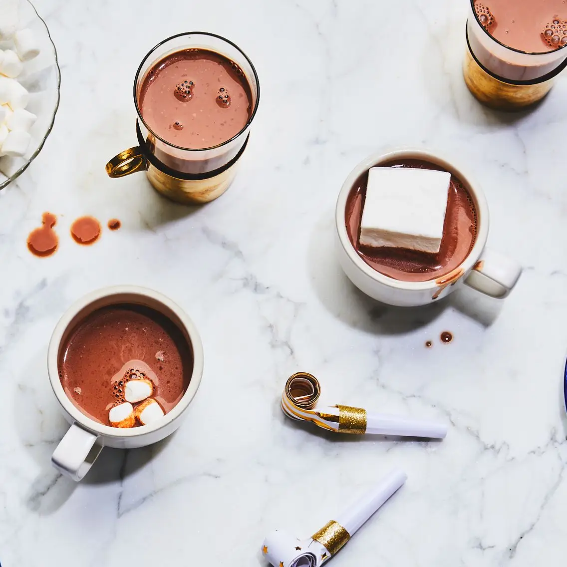 Chocolate quente e delicioso