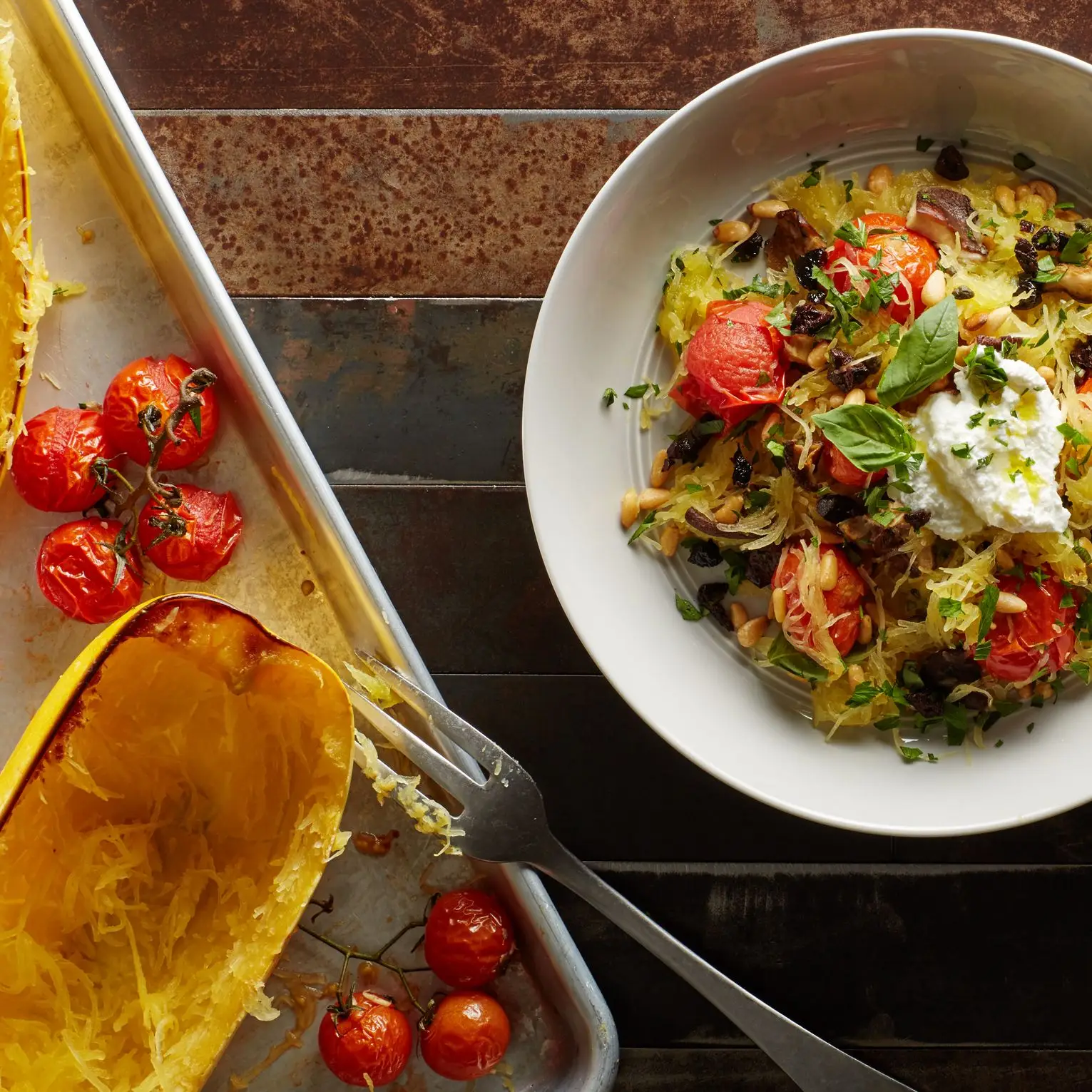 Panfetti squash puttanenca