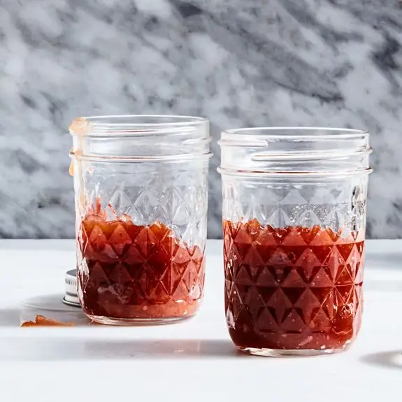 Geléia de pêssego-bourbon